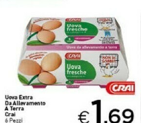 Crai Crai - Uova Fresche Grandi offerta