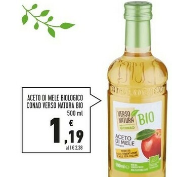 Conad Superstore Natura bio Aceto offerta