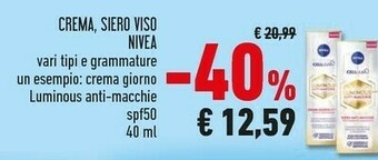 Conad Superstore Nivea Crema viso offerta