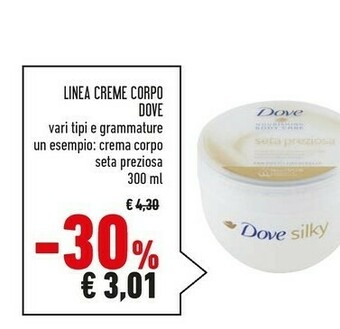 Conad Superstore Dove Crema corpo offerta