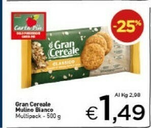 Crai Mulino Bianco Classico Gran Cereale 500 G(ml) offerta