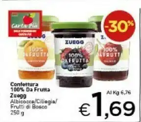 Crai Zuegg Frutti Di Bosco 100% Da Frutta 250 G(ml) offerta