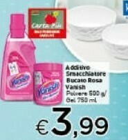 Crai Vanish 3078478 Detersivo Per Bucato Universale Smacchiatore 750 Ml offerta