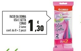 Conad Superstore Rasoio offerta