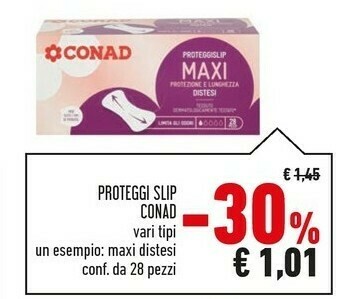 Conad Superstore Salvaslip offerta