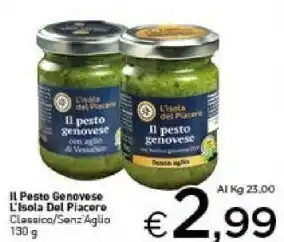Crai L'isola Del Piacere Il Pesto Genovese Classico 130 G offerta