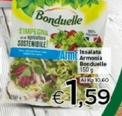 Crai Bonduelle Insalata Armonia 150 G(ml) offerta