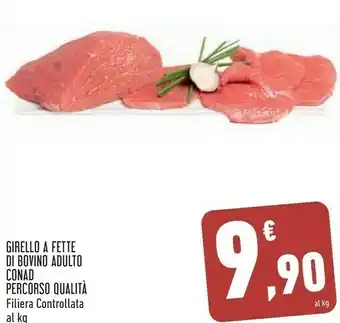 Conad Superstore Girello A Fette Di Bovino Adulto offerta