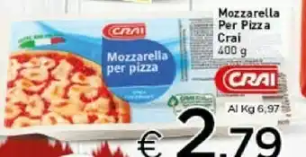 Crai Crai Mozzarella Per Pizza offerta
