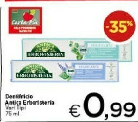 Crai Antica Erboristeria Dentifricio offerta