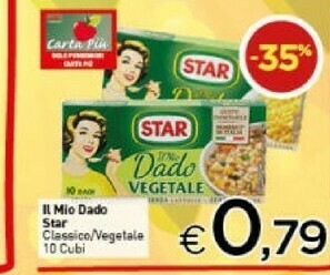 Crai Star Il Mio Dado 100% Naturale Classico offerta