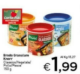 Crai Knorr Brodo Granulare Pollo 150 G(ml) offerta
