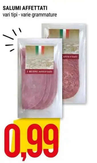 Hardis SALUMI AFFETTATI vari tipi - varie grammature offerta