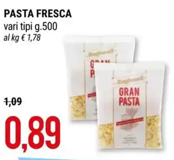 Hardis PASTA FRESCA vari tipi g.500 offerta