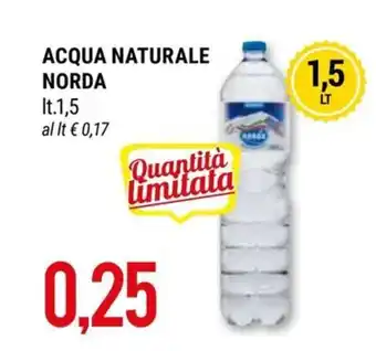 Hardis ACQUA NATURALE NORDA lt.1,5 offerta