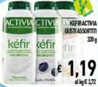 KEFIR ACTIVIA GUSTI ASSORTITI 320 G