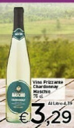 Crai Vino Frizzante Chardonnay offerta