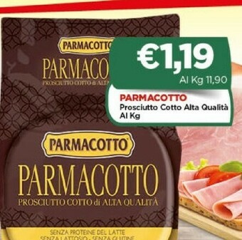 Crai Parmacotto Prosciutto Cotto Di Alta Qualità offerta