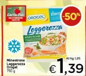 Crai Orogel Leggerezza Minestrone 750 G(ml) offerta