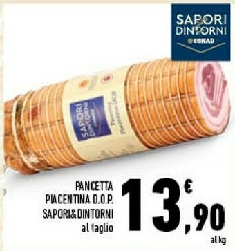 Conad City Conad Pancetta Piacentina Dop Sapori & Dintorni offerta
