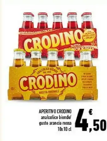 Conad City Campari - Crodino Biondo Aperitivo 1000 G(ml) offerta