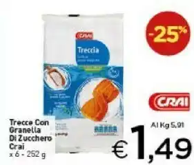 Crai Trecce Conn Granella Di Zucchero