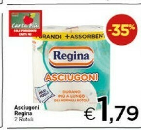 Crai Regina Rotoli Di Carta offerta