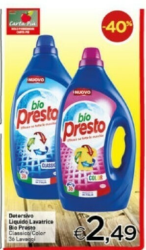 Crai Bio Presto Q offerta