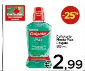 Crai Colgate Collutorio Menta Plax offerta