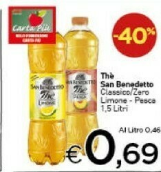 San Benedetto Thè Al Limone 1500 G(ml)