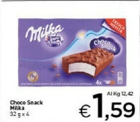 Crai Milka Choco Snack offerta