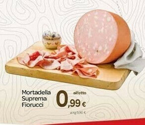 Carrefour Fiorucci Mortadella Suprema offerta