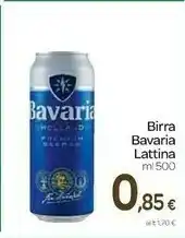Carrefour Bavaria Birra Lattina offerta