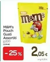 Carrefour M&M's Pouch offerta