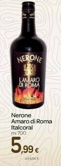 Carrefour Nerone - L'Amaro Di Roma 700 G(ml) offerta