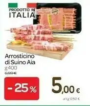Carrefour Aia Arrosticini Di Suino offerta