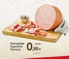 Carrefour Fiorucci Mortadella Suprema offerta