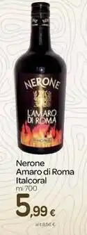 Carrefour Nerone - L'Amaro Di Roma 700 G(ml) offerta
