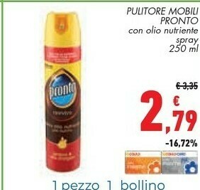 Conad Pronto Pulitore Mobili offerta