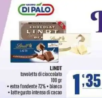 Gruppo di Palo LINDT tavoletta di cioccolato 100 gr offerta