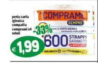 Gros Perla Carta igienica offerta