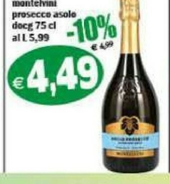 Gros Asolo Prosecco offerta