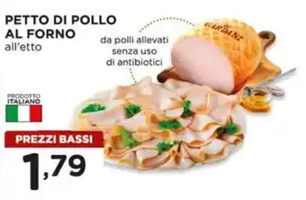 PETTO DI POLLO AL FORNO