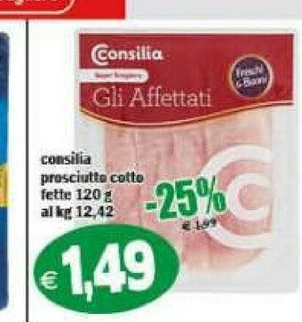 Gros Consilia Prosciutto cotto offerta