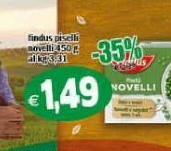 Gros Findus Piselli offerta