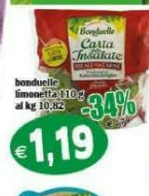 Gros Bonduelle Insalata offerta
