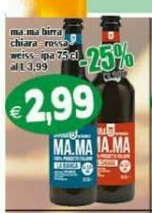 Gros Weiss Birra offerta