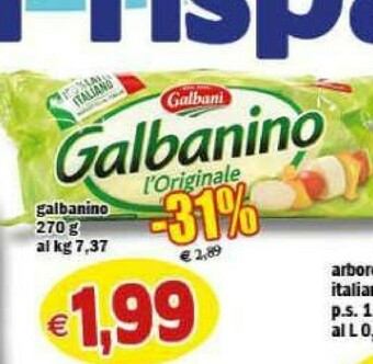 Gros Galbani Galbanino offerta
