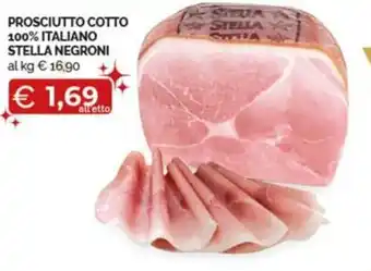 PROSCIUTTO COTTO 100% ITALIANO STELLA NEGRONI