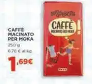 Coop CAFFE MACINATO PER MOKA offerta